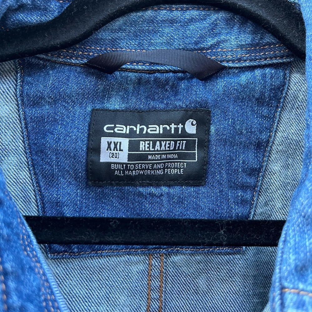 Carhartt Denim Acid Wash Shacket - Picture 4 of 9